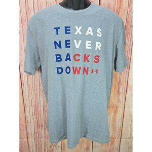 Under Armour Texas Never Backs Down Graphic T-Shirt Medium